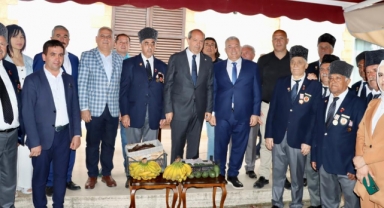 Alanyalı Kıbrıs Gazileri 50 yıl sonra KKTC’de