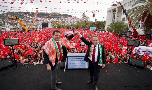 Ekrem İmamoğlu, Alanya’da konuştu | ‘Alanya için çok çalışacağım’