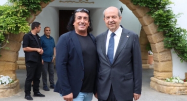 Muhtar Ahmet Top, KKTC’de Cumhurbaşkanı ile görüştü