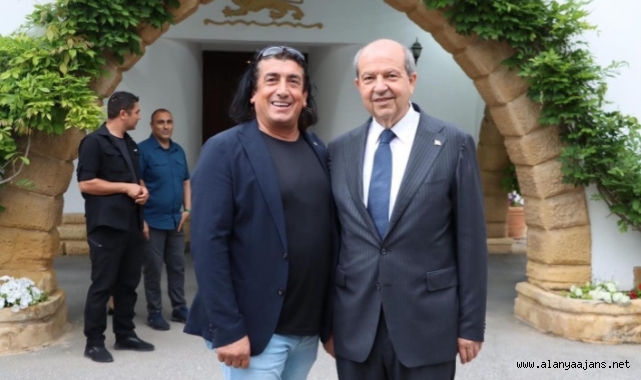 Muhtar Ahmet Top, KKTC’de Cumhurbaşkanı ile görüştü