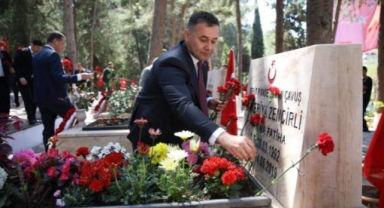 Ramazan Bayramı'nda Alanya'daki şehitler unutulmadı