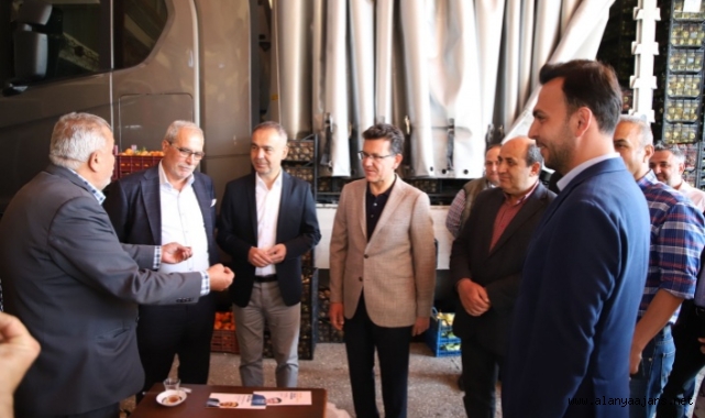 AK Partili Uslu, Müftüoğlu ile Toklu’dan hal ve sanayi çıkarması