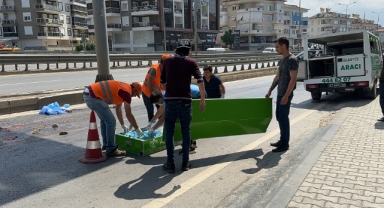 Alanya’da feci kazada motosiklet sürücüsü öldü