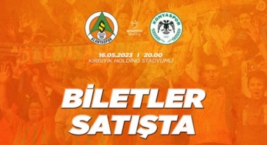 Alanyaspor-Konyaspor maç biletleri satışa sunuldu