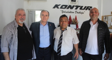 ÇAKIR, OTOGAR ESNAFINI ZİYARET ETTİ