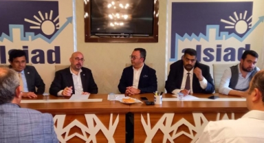 İyi Parti İlçe Yönetimi ALSİAD’ı ziyaret etti