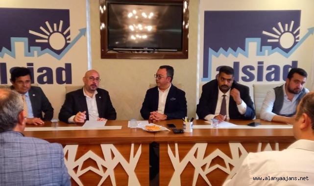 İyi Parti İlçe Yönetimi ALSİAD’ı ziyaret etti