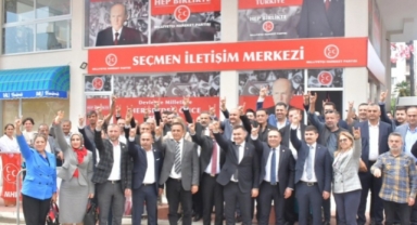 MHP Alanya’da tam kadro sahada