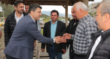 Murat Özçelik, Gazipaşalı muhtarlar ile bir araya geldi