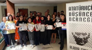 ADD Alanya’nın yarışmasında dereceye girenlere ödülleri verildi