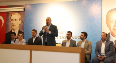 Çavuşoğlu AK Parti Alanya İlçe Teşkilatıyla bir araya geldi