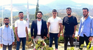 Alanya Alperen Ocakları’ndan şehidin ailesine ziyaret