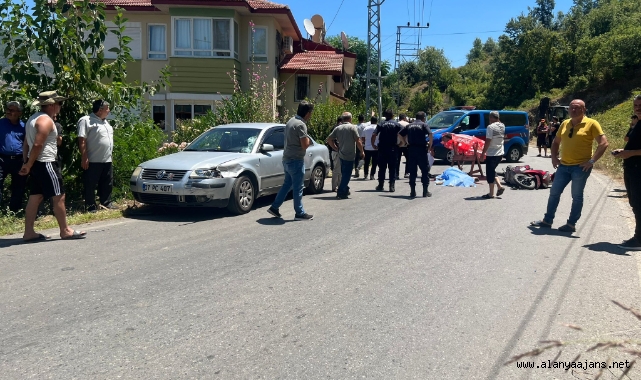 Alanya’da feci kaza: 1 kişi öldü