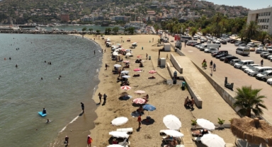 Alanya’da Galip Dere Plajı halktan yoğun ilgi görüyor