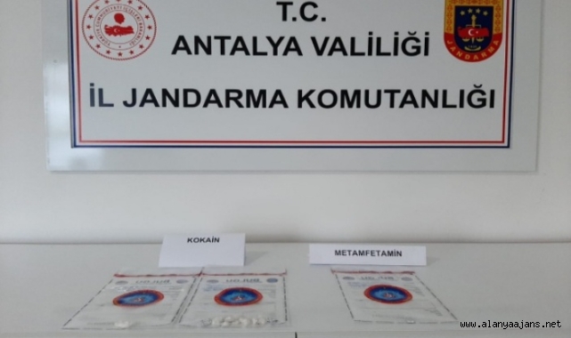 Alanya’da uyuşturucu operasyonunda 1 tutuklama