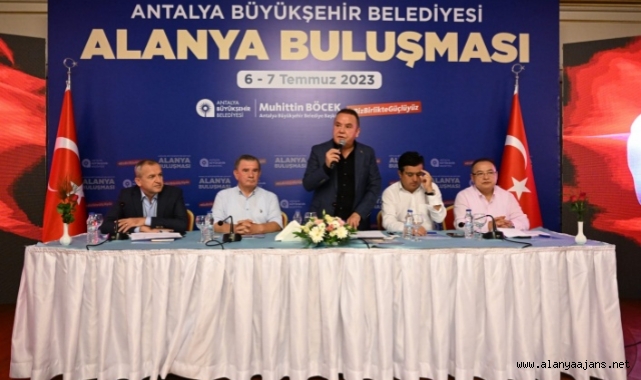 Başkan Böcek: “Alanya’da alt yapıya 1 milyar 523 milyon liralık yatırım yaptık”