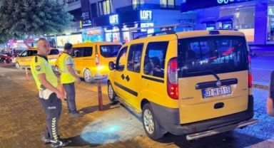 Alanya’da taksimetre açmayan taksilere ceza uygulandı