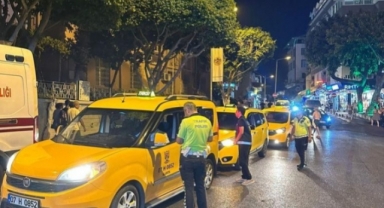 Alanya'da ticari taksilere denetimler sürüyor