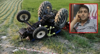 Alanya’da devrilen traktörün altında kalan sürücü öldü