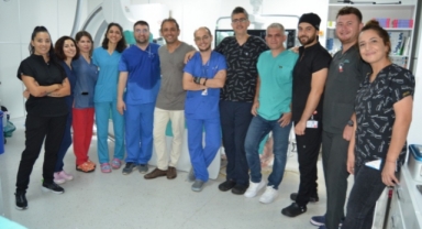 Alanya'da mitral kapak darlığı ameliyatsız tedavi edildi