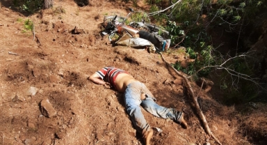 Alanya’da motosiklet uçuruma yuvarlandı: 2 ölü