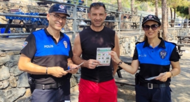 Alanya’da vatandaşlar yangın riskine karşı bilgilendirildi