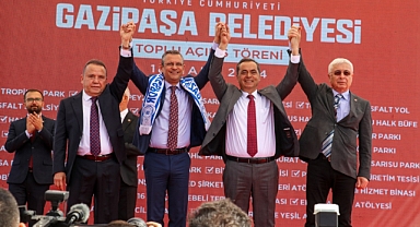 Gazipaşa'da toplu açılış töreni