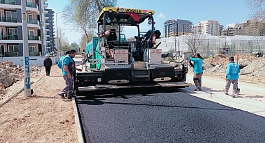 Mahmutlar'da asfalt atağı
