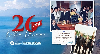 26 yıllık gurunu paylaştı