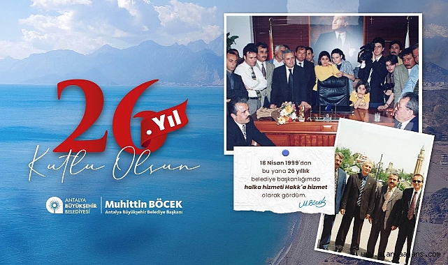 26 yıllık gurunu paylaştı