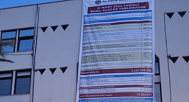 Alanya bu borçla çalkalanıyor