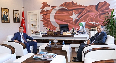 Başkan Yılmaz'dan Kaymakam Altun'a ziyaret