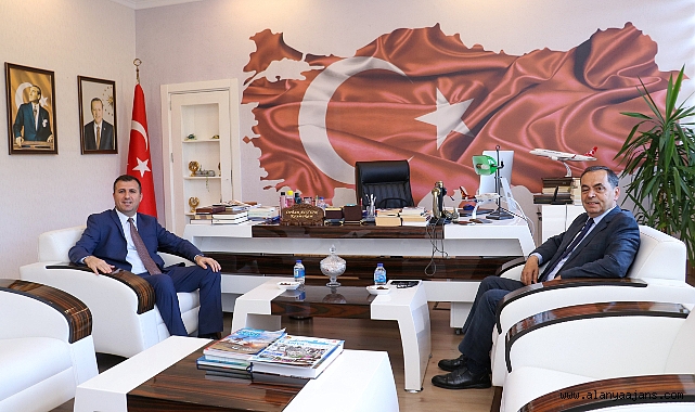 Başkan Yılmaz'dan Kaymakam Altun'a ziyaret