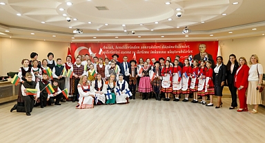 Kardeş şehirlerden Alanya Belediyesi'ne ziyaret