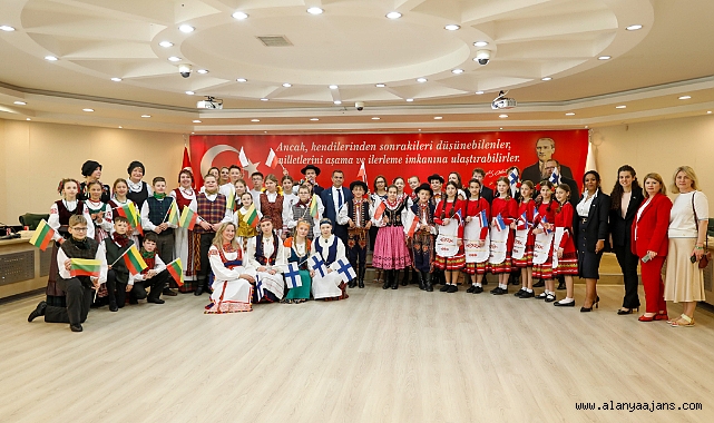 Kardeş şehirlerden Alanya Belediyesi'ne ziyaret
