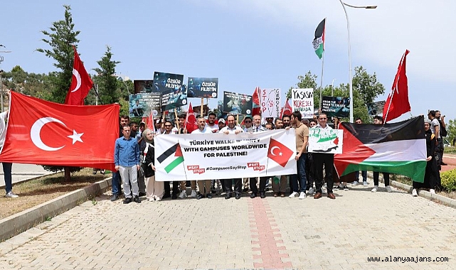 ALKÜ’DEN GAZZE’YE “DİRENİŞE SELAM”