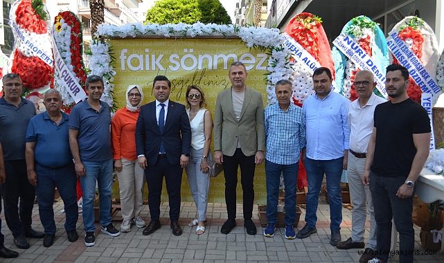 Faik Sönmez Alanya’da