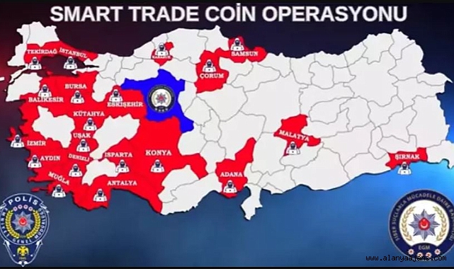 Milyar dolarlık vurguna polis baskını