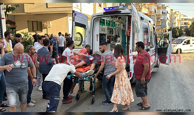Alanya'da silahlı saldırı 2 yaralı