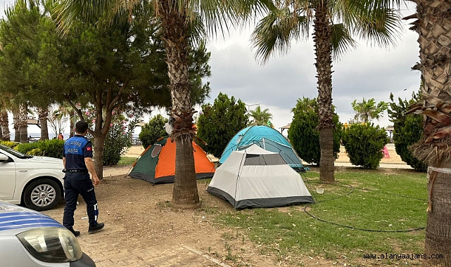 Alanya'da zabıta 7/24 bayram mesaisi yaptı