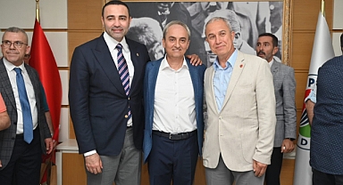 Kaya ve Özçelik'ten Kocagöz'e ziyaret