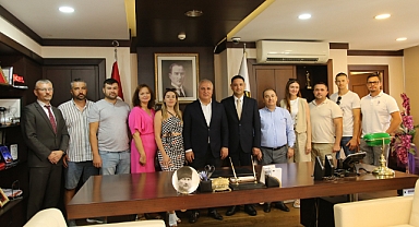 Ukrayna konsolosu ALTSO'nun misafiri oldu