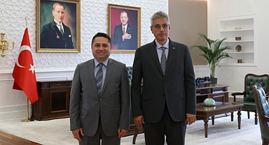 REKTÖR TÜRKDOĞAN’DAN BAKAN MEMİŞOĞLU’NA ZİYARET