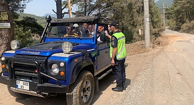 Safari araçlarına sıkı takip