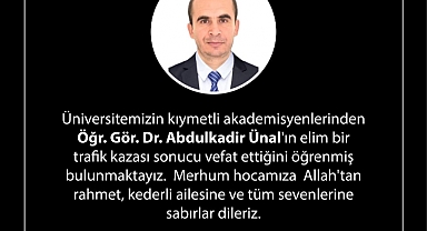 ALKÜ’lü akademisyen vefat etti