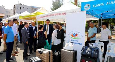 ALANYA’YA GELEN ÜNİVERSİTELİLERE SICAK KARŞILAMA