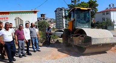 AVSALLAR MAHALLESİ’NDE ASFALT SEFERBERLİĞİ