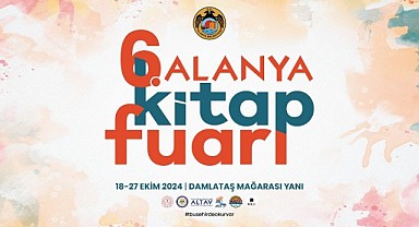 6. Alanya kitap fuarı açılıyor