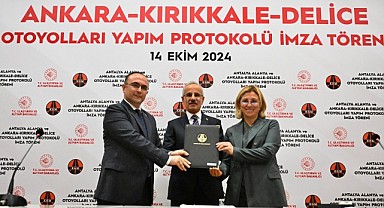 Antalya-Alanya Otoyolu yapım protokolü imzalandı