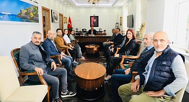 AGC'den Kaymakam Ürkmezer'e ziyaret